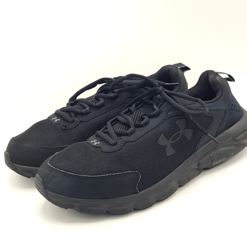 Under Armour Charged Assert 9 Athletic Running Black men's size 12